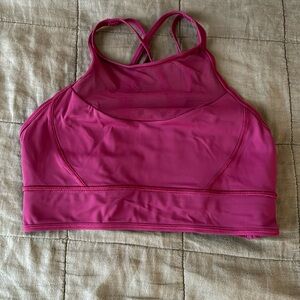 Lululemon Wake and Train Longline bra